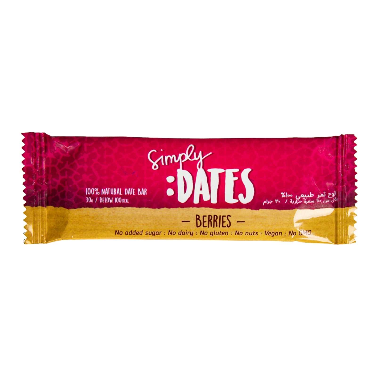 30g Simply Dates Bar Berries