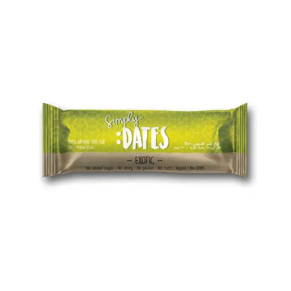 30g Simply Dates Bar Exotic