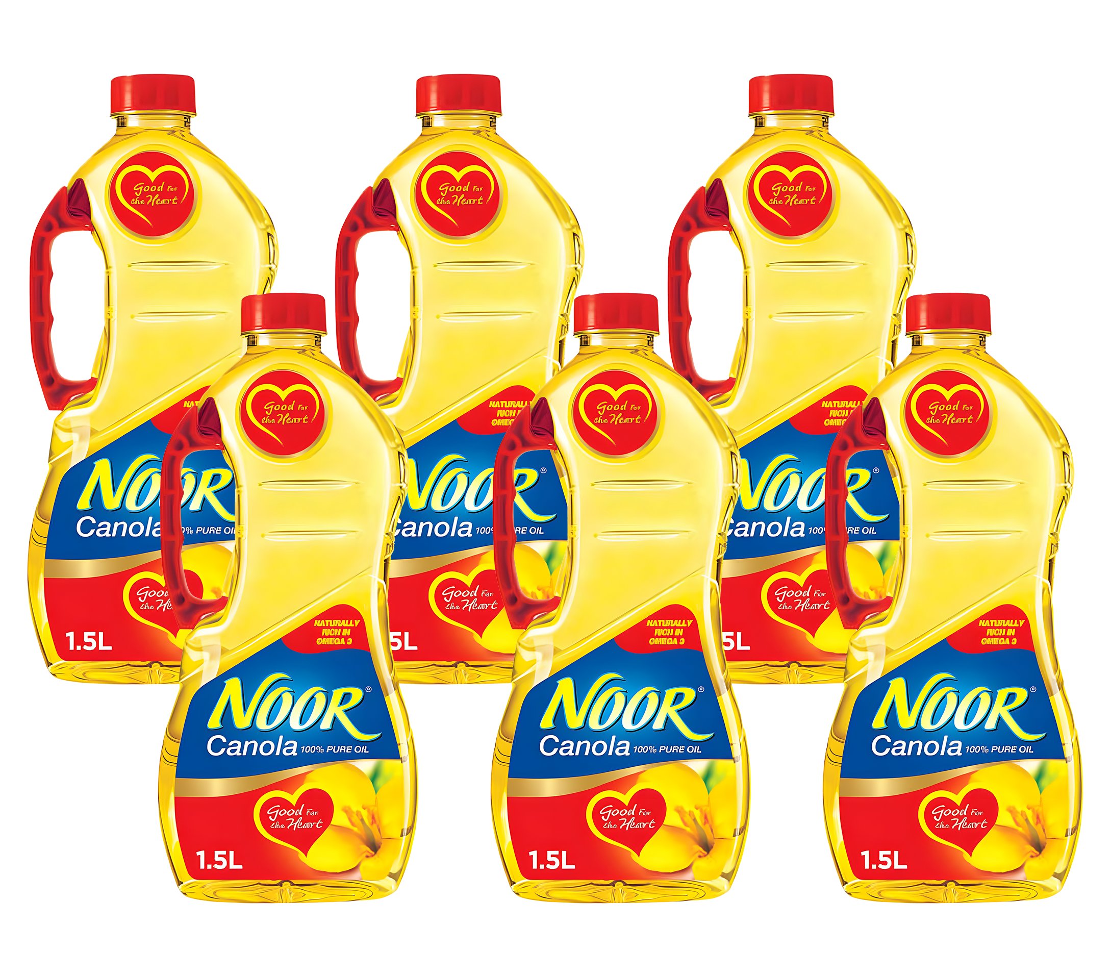 Canola Oil Noor 6x1.5ltr PET