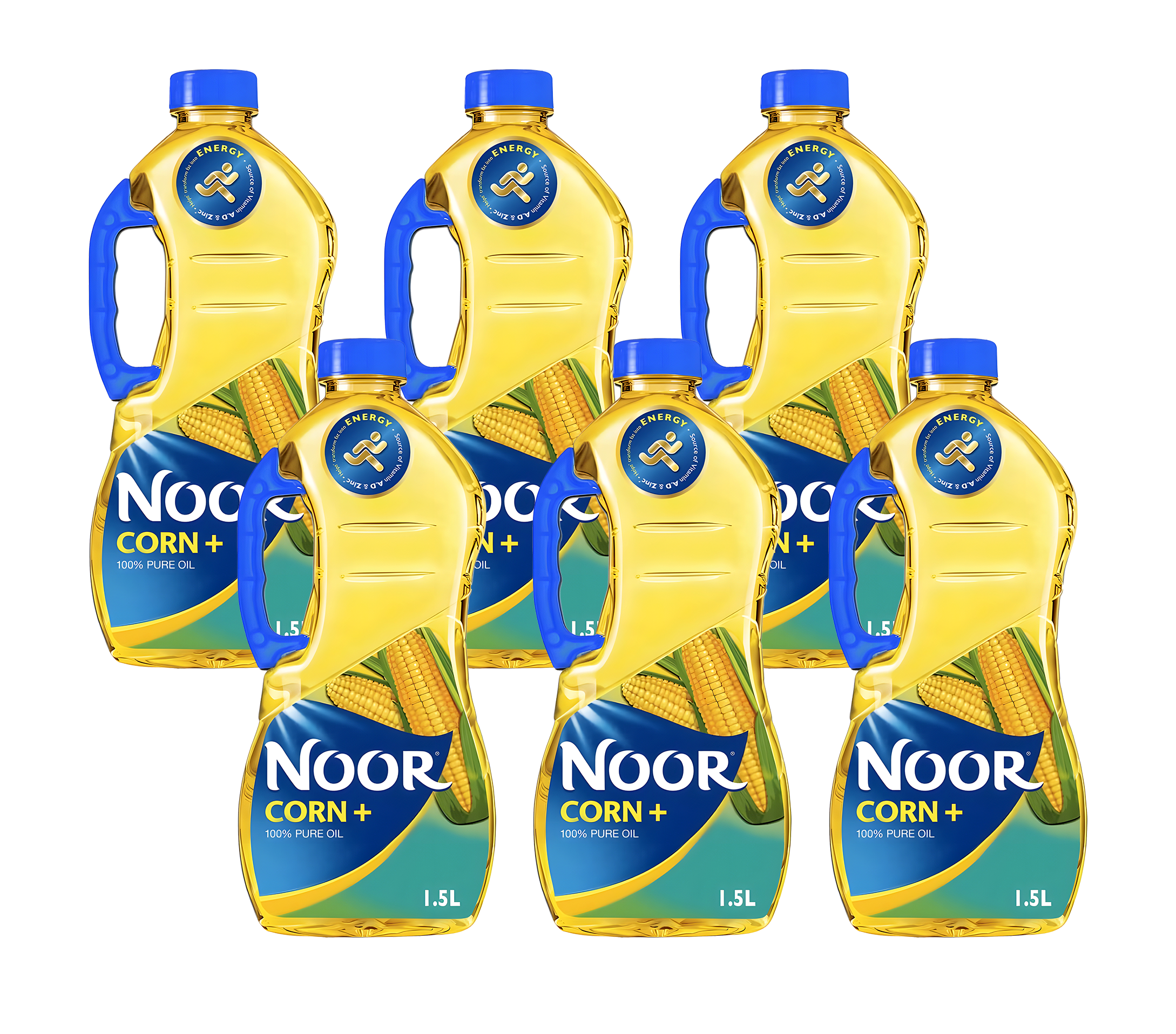 Corn oil Noor 6x 1.5ltr PET