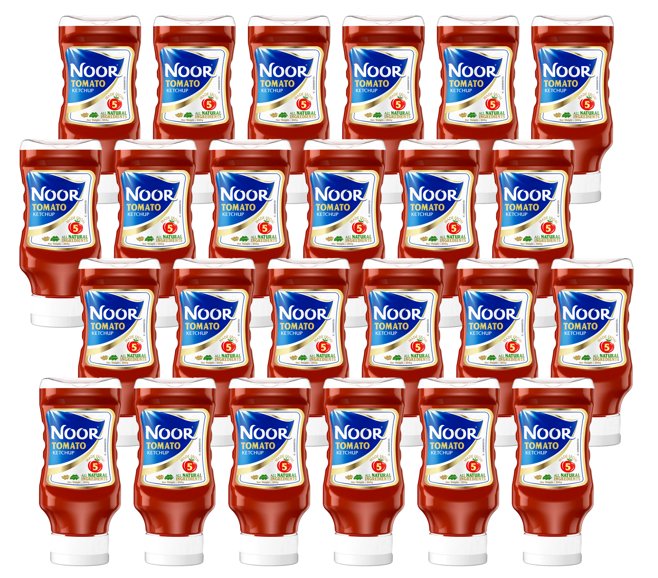 NOOR TOMATO KETCHUP 24X300G