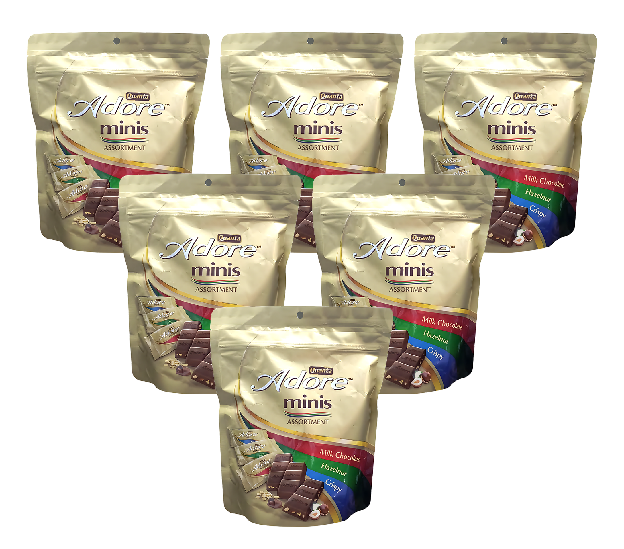 Tablets Quanta Adore 6x 244g Pouch Assorted Minis GCC RR