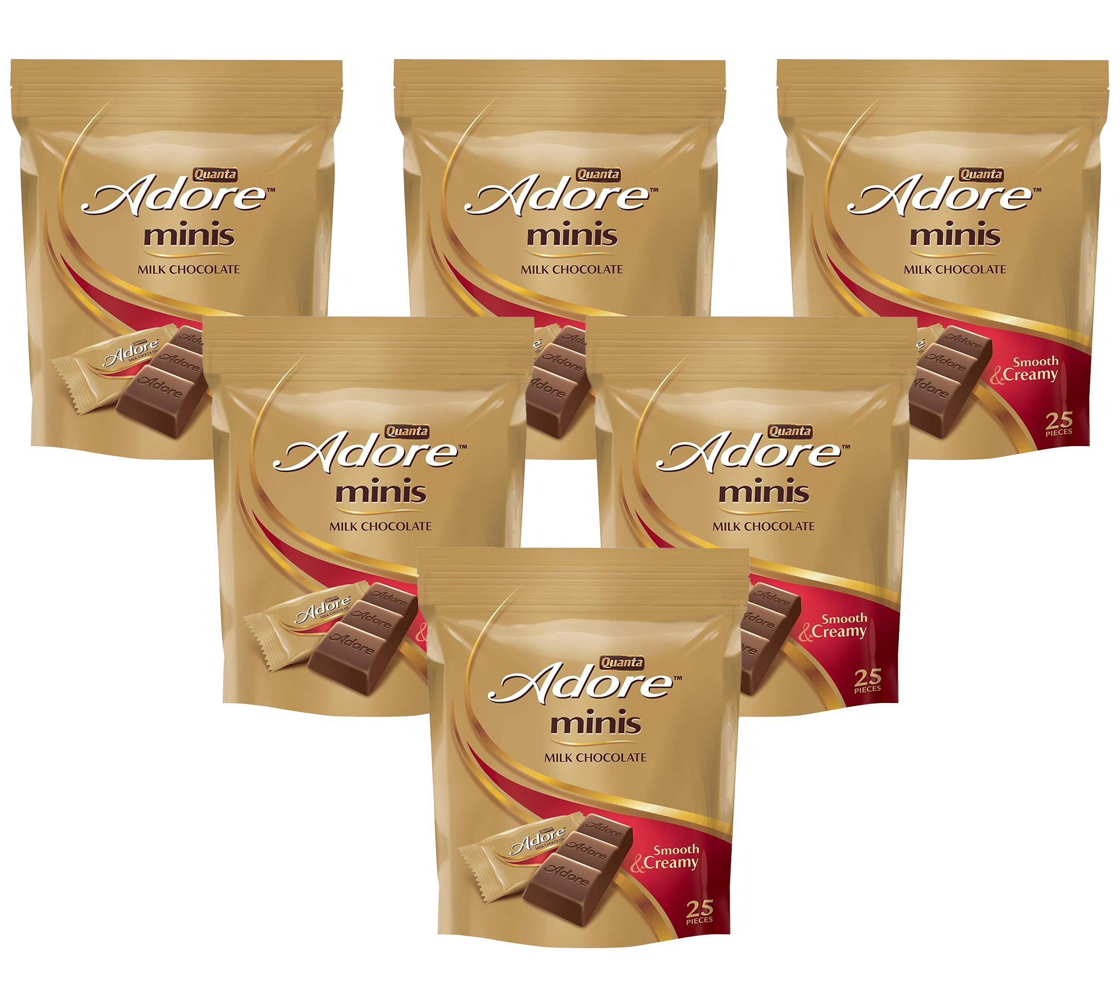 Tablets Quanta Adore 6x 253g Pouch Milk Minis - GCC