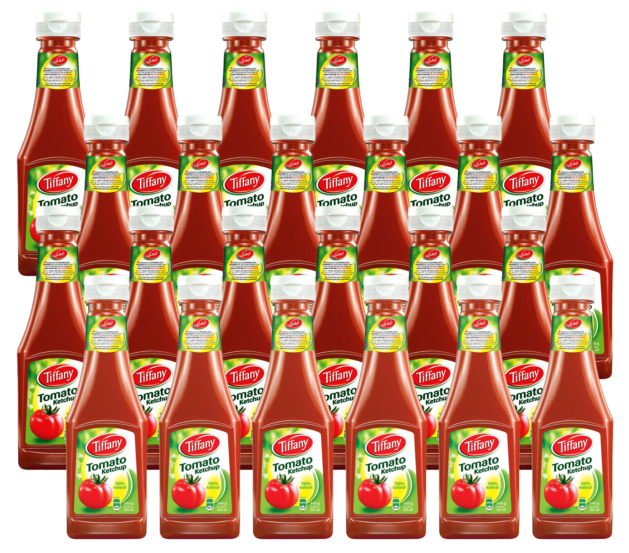 TIFFANY KETCHUP 24X340GM PB EXPORT