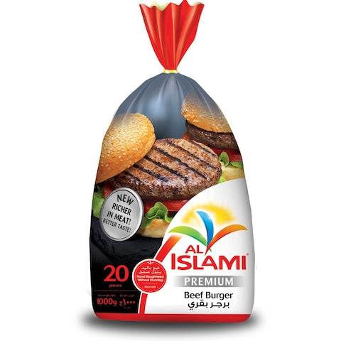 BEEF BURGER BAG AI 10X20PC/1KG