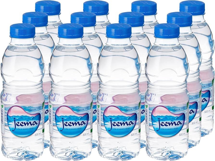 Jeema Bottled Drinking Water Shrink , 12x300ml