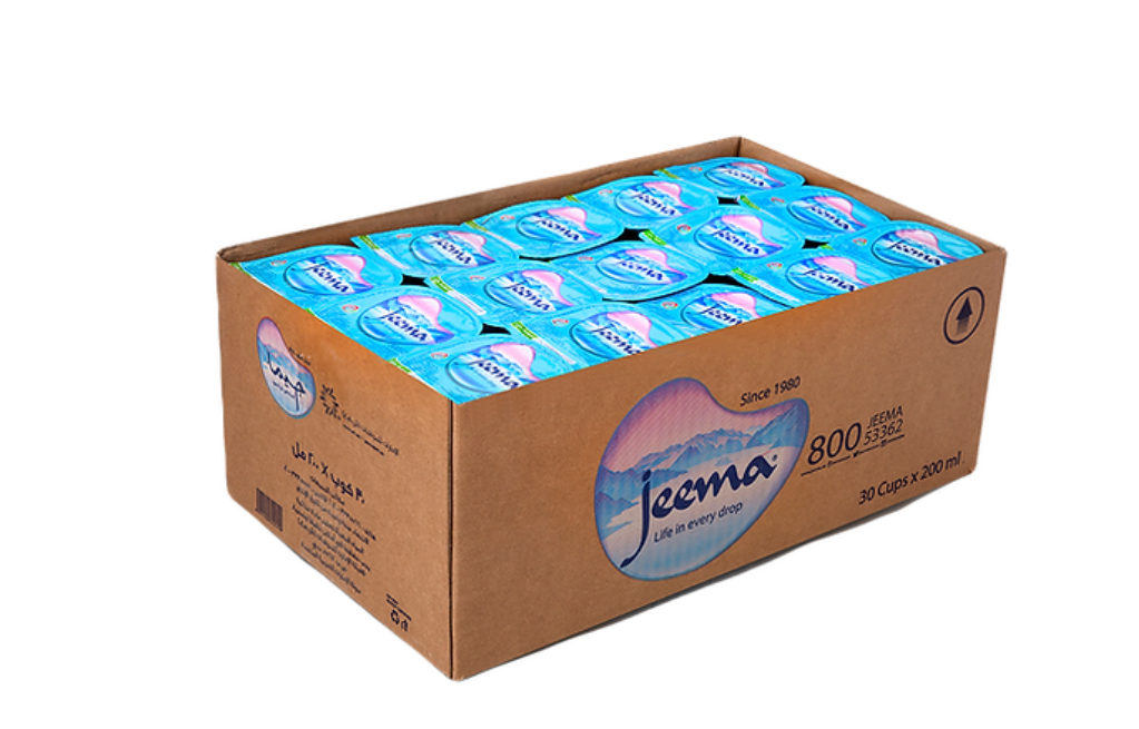 Jeema Cup Water, 30x200ml