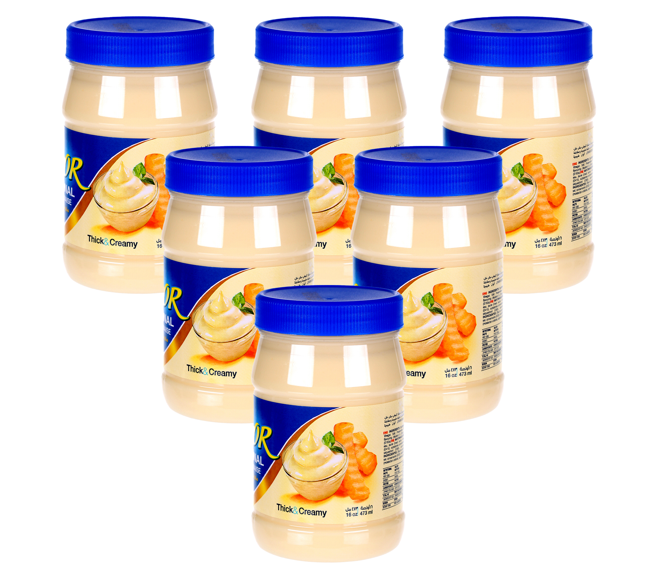 Mayonnaise Noor 6x 16oz PET Original Unify GCC