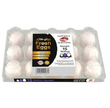 Al Ain White Eggs Med.15s