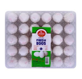Al Ain White Eggs Large 30's
